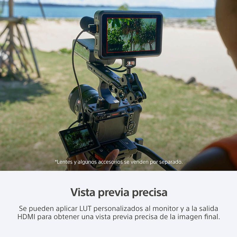 Cámara Sony Cinema Line FX30 4K