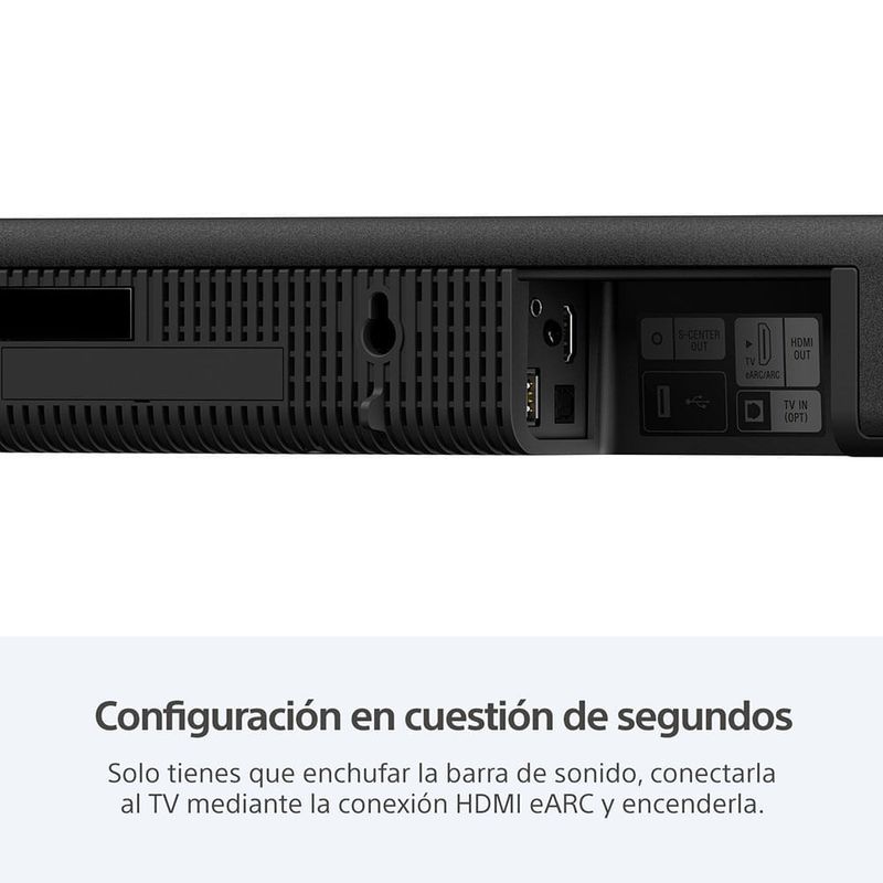 Barra de sonido Sony HT-A3000, 3.1 canales