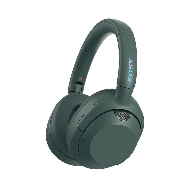 Audífonos Sony WH-ULT900N con Bluetooth verde vista frontal oblicua