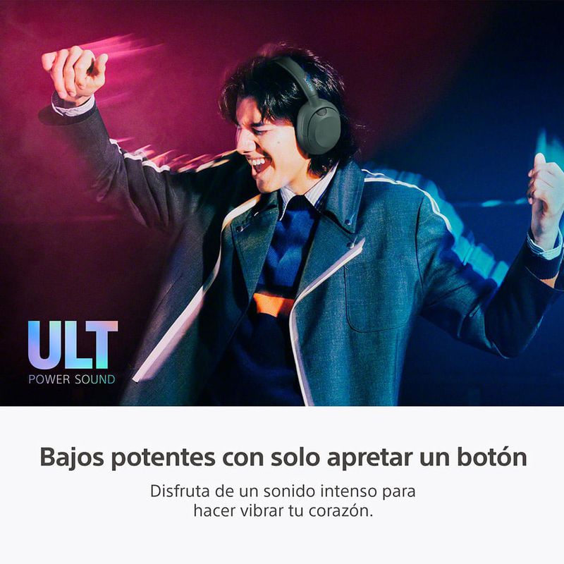 Audífonos Sony WH-ULT900N con Bluetooth verde especificaciones