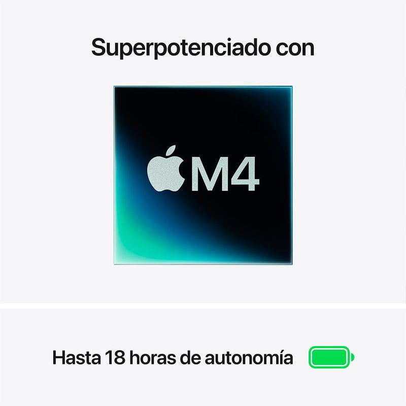 MacBook Air 13.6" M4 256GB 16GB RAM azul cielo