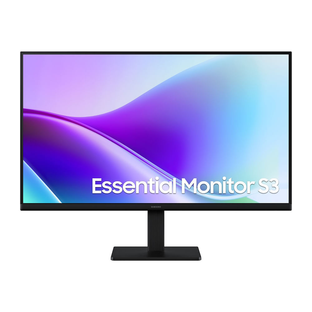 Monitor plano Samsung Essential S3 LS27F320GANXZA 27"" Panel IPS, FHD, 120 Hz, 5ms, entradas HDMI