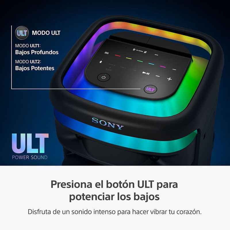 Parlante para fiestas Sony ULT TOWER 10 SRS-ULT1000