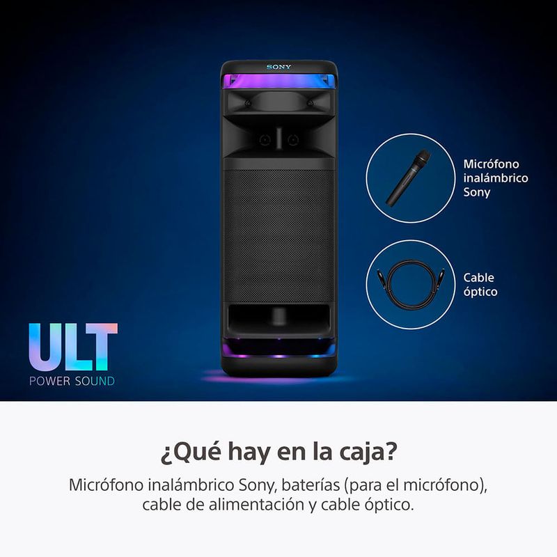 Parlante para fiestas Sony ULT TOWER 10 SRS-ULT1000