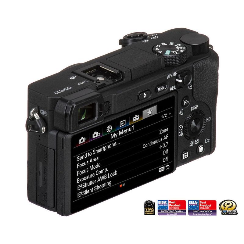 Cámara Sony Alpha a6400 APS-C + maletín LCS-U21