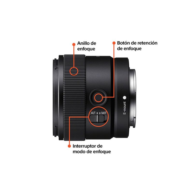 Lente Sony 11mm F1.8 APS-C Montura E