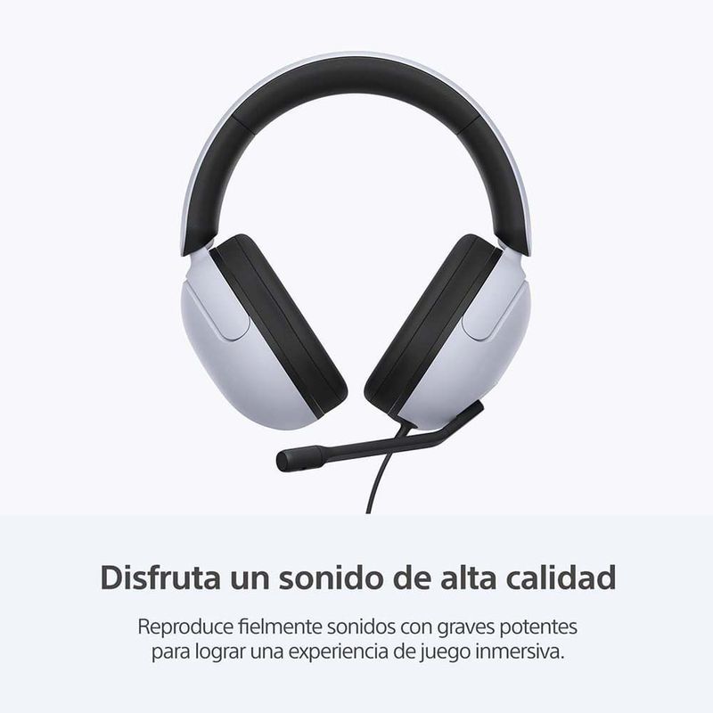 Audífonos gamer Sony INZONE H3 con micrófono