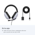 Audífonos gamer Sony INZONE H3 con micrófono
