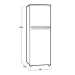 Refrigeradora Electrolux Top Mount Frost