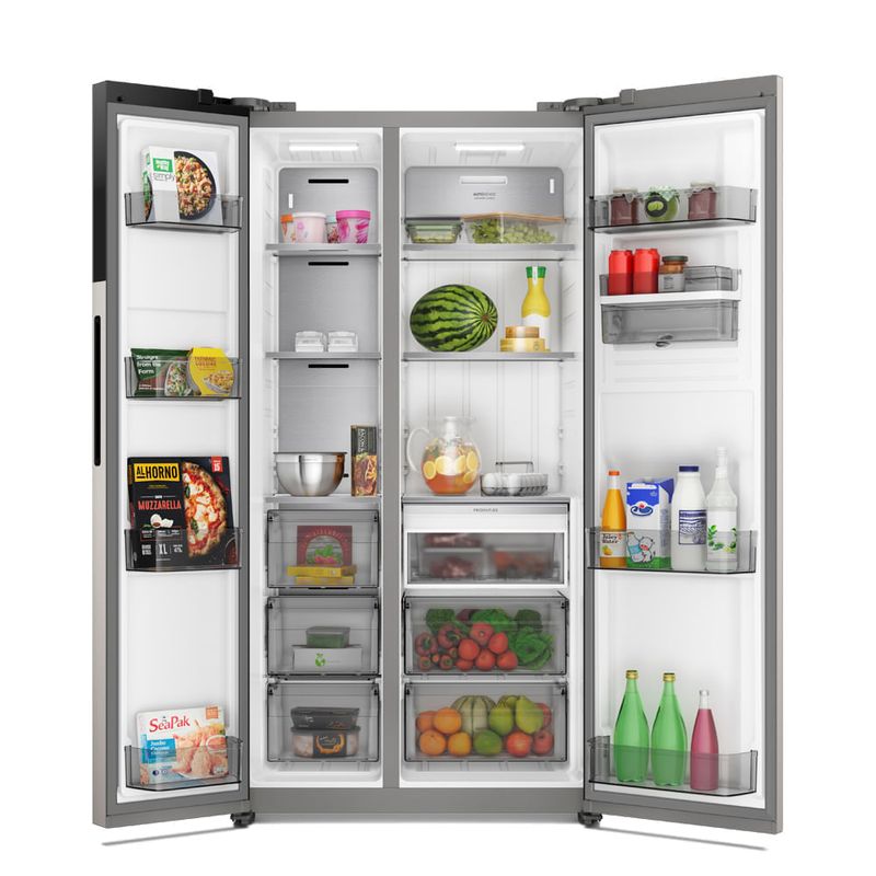 Combo Electrolux Refrigeradora 611L Inox + Hidrolavadora