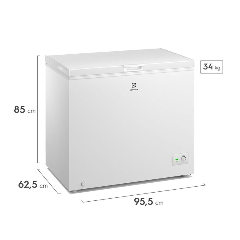 Combo Congelador Electrolux 251L + Microondas 17L