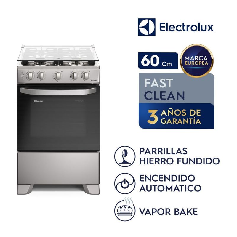 Combo Cocina Electrolux VaporBake + Microondas 17L