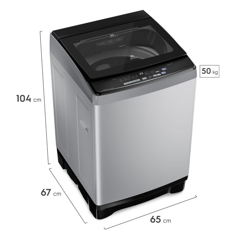 Combo Lavadora Electrolux 20kg + Secadora 7kg