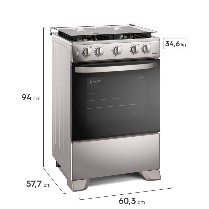 Combo Refrigeradora Electrolux 138L + Cocina 4Q