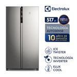 Combo Refrigeradora Electrolux 517L + Microondas 25L