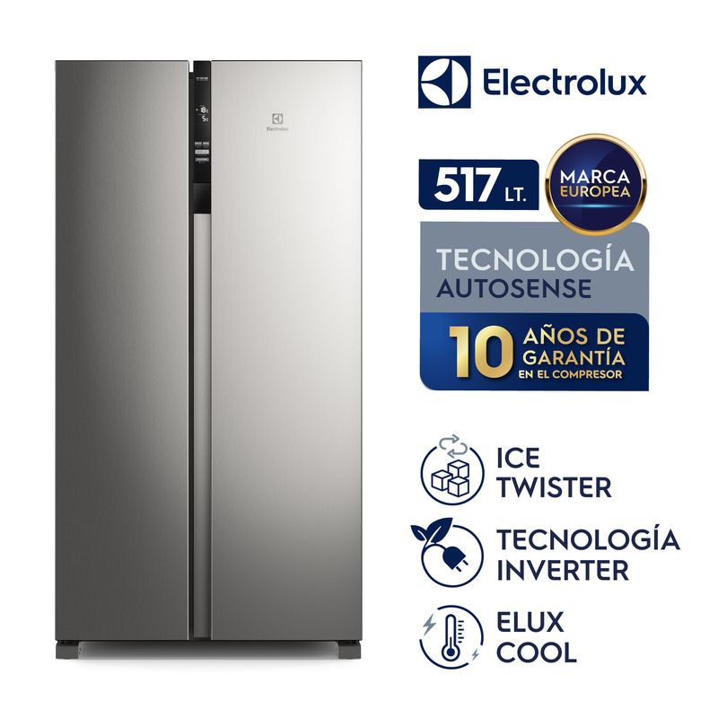 Combo Refrigeradora Electrolux 517L + Microondas 25L