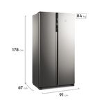 Combo Refrigeradora Electrolux 517L + Microondas 25L