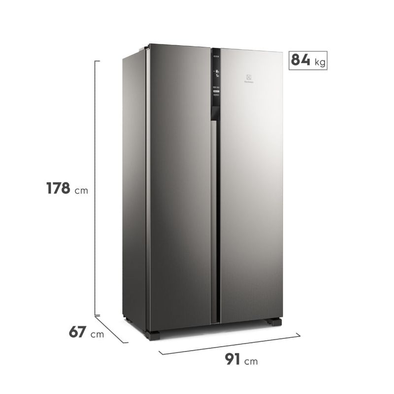 Combo Refrigeradora Electrolux 517L + Microondas 25L