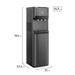 Dispensador de Agua Electrolux Pure Sense Negro