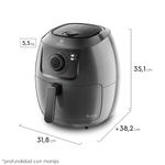 Combo Licuadora Electrolux 500W EBS20 + AirFryer 5L EAF50