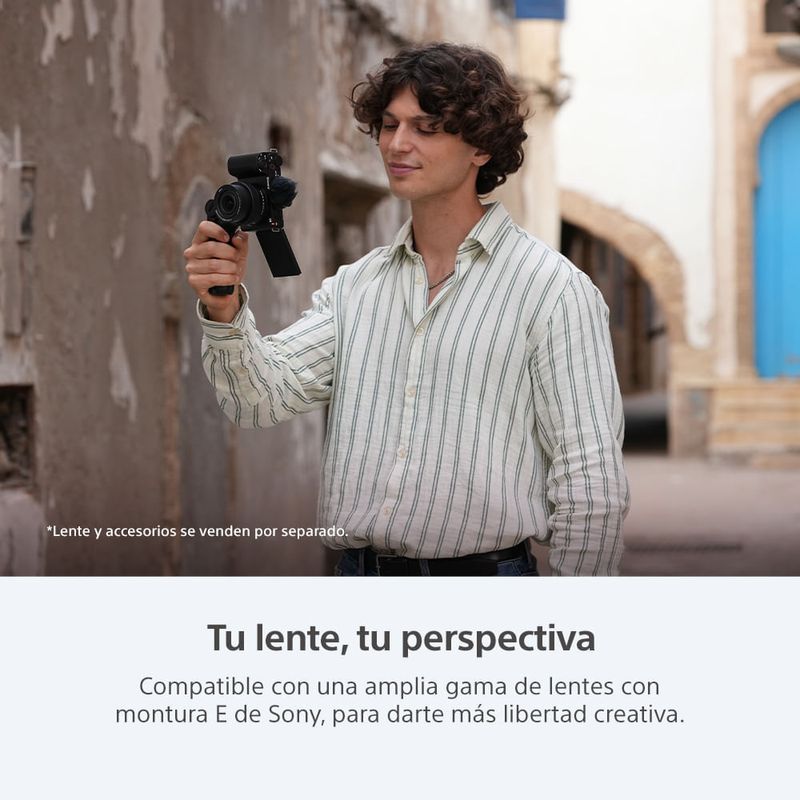 Cámara Sony ZV-E10 II APS-C para vlogs
