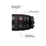 Lente Sony FE 85mm F1.4 GM II Full Frame
