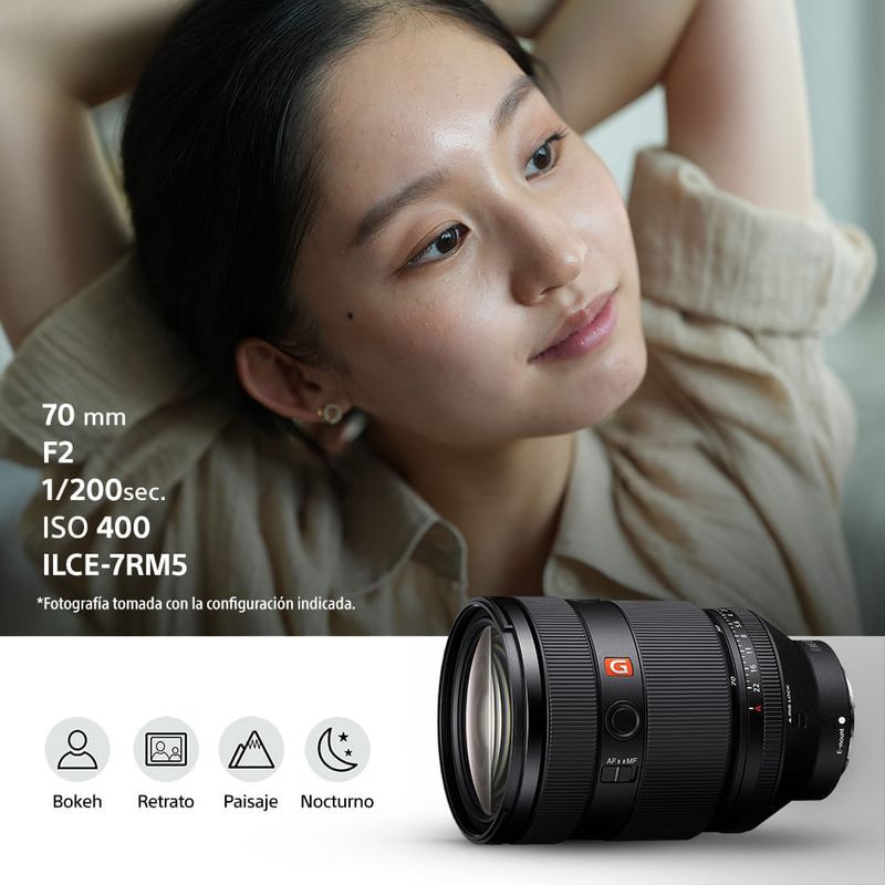 Lente Sony 28-70mm F2 G Master Full Frame