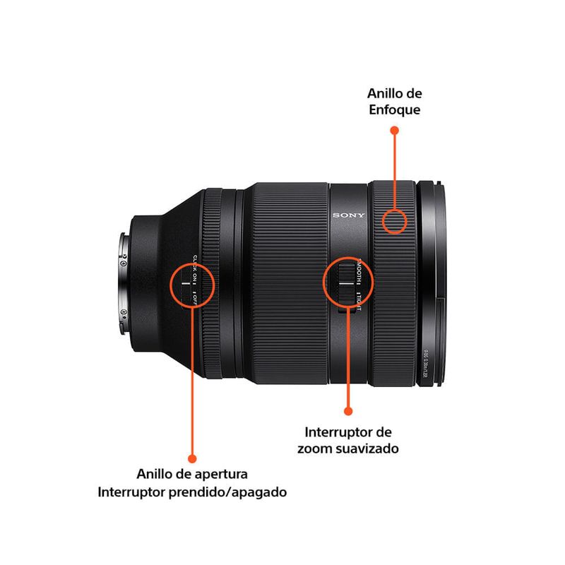 Lente Sony 28-70mm F2 G Master Full Frame