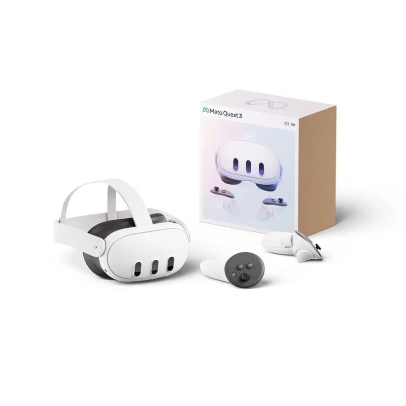 Gafas VR Meta Quest 3 512GB pack Pro blanco