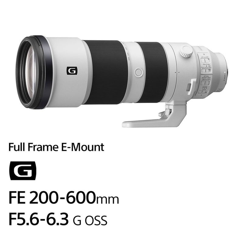 Lente Sony 200-600mm G Full Frame Montura E