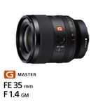 Lente Sony 35mm F1.4 G Master Full Frame