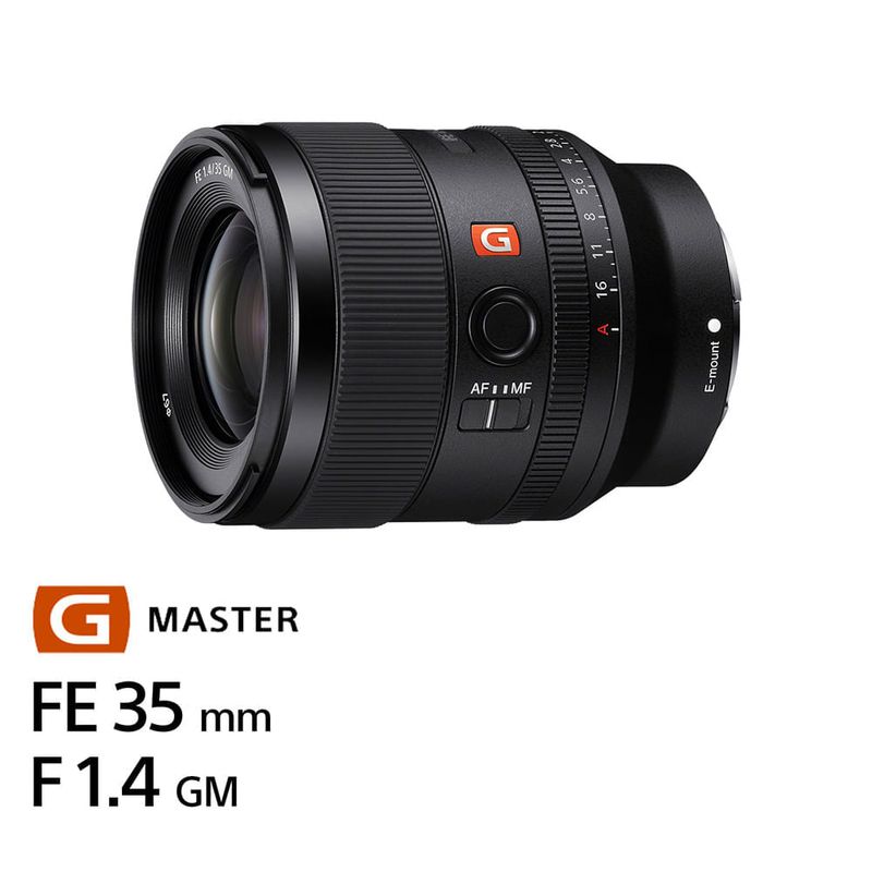Lente Sony 35mm F1.4 G Master Full Frame