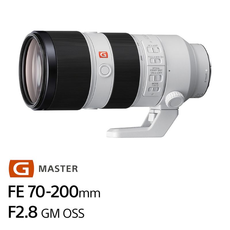Lente Sony 70-200mm F2.8 G Master Full Frame