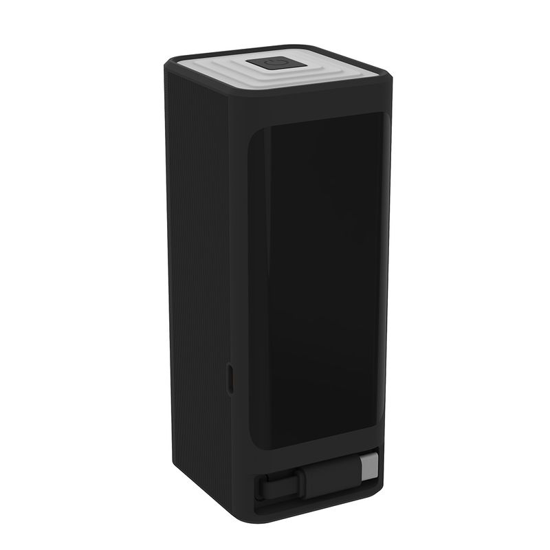 Batería externa Coolbox GMobile 65W Negro Frontal-oblicuo