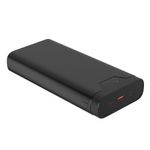 Batería externa Coolbox GMobile 140W Negro Frontal-oblicuo