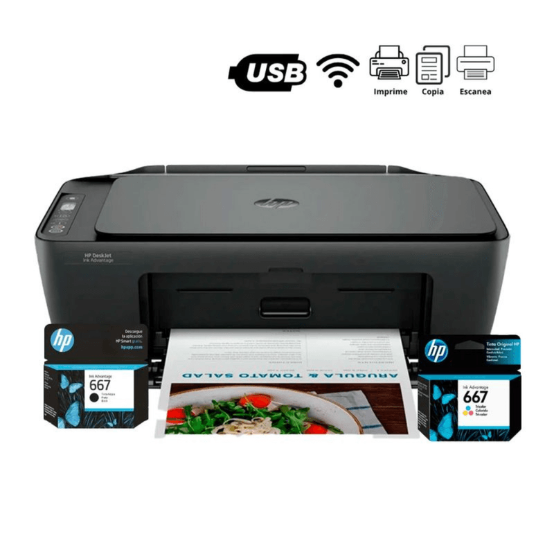 Impresora multifuncional HP 2874