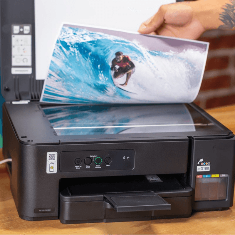 Impresora Brother DCP-T230 multifuncional inyección alámbrica
