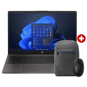 Laptop HP 255 G10 15.6", AMD Ryzen 5, 512GB SSD, 8GB RAM, tarjeta gráfica, Windows 11 Pro + mochila y mouse