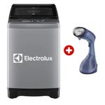 Lavadora Electrolux 18kg Inverter Gris + Vaporizador
