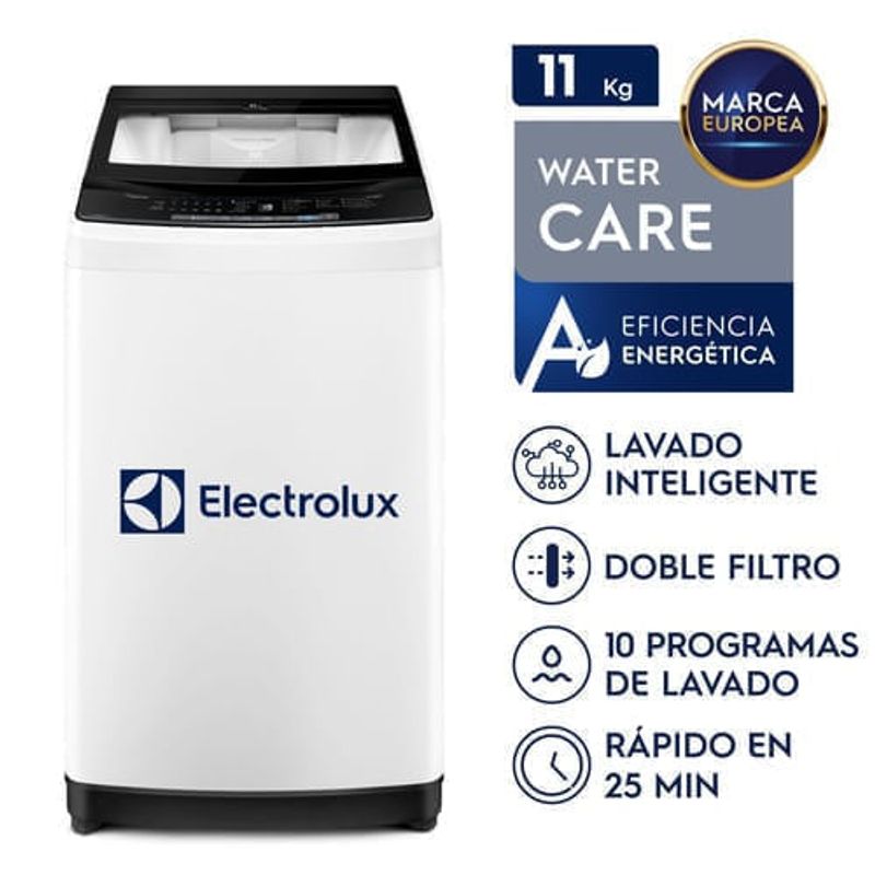 Lavadora Electrolux 11kg + Secadora 7kg