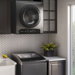 Combo: Lavadora Electrolux 13kg Premium Care EWIW13F2USVG + secadora 7kg EDEJ07D2JSYG gris