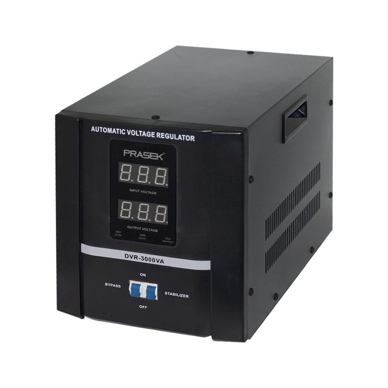 Estabilizador de Voltaje 3000VA PRASEK DVR-3000VA