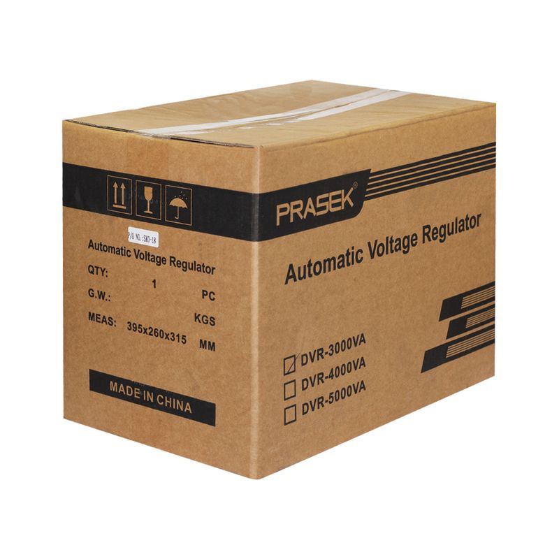 Estabilizador de Voltaje 3000VA PRASEK DVR-3000VA