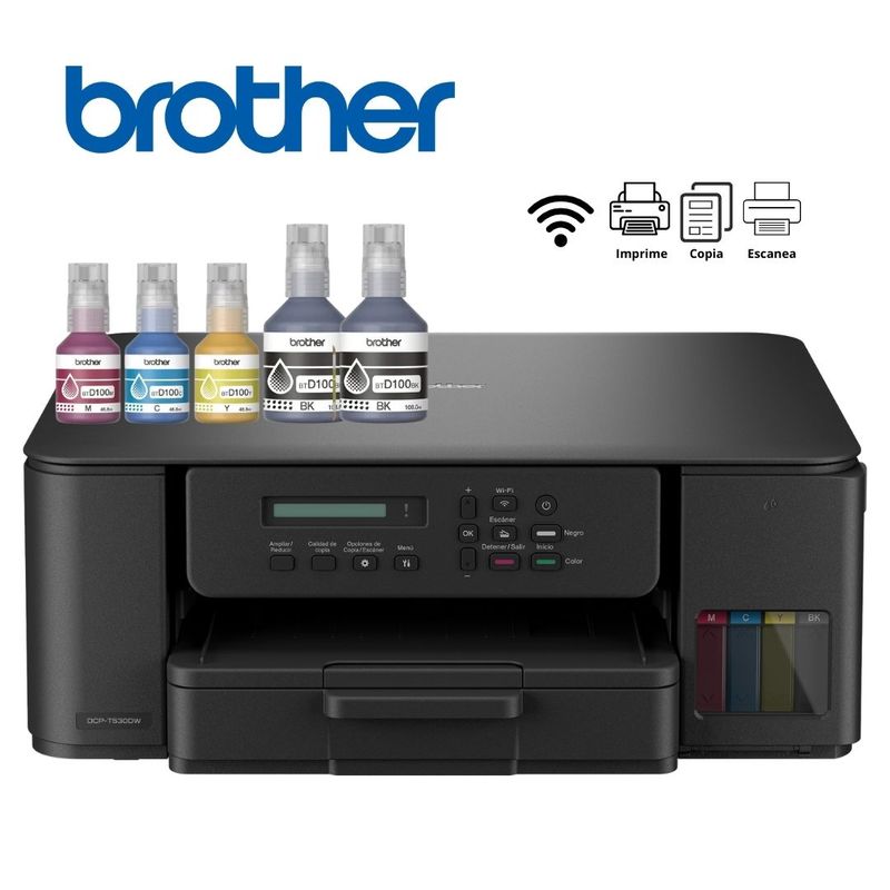 Impresora Brother DCP-T530DW multifuncional Wi-Fi