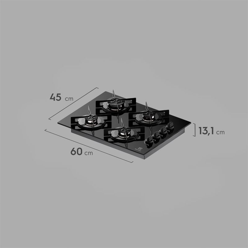 Cocina empotrable a gas Electrolux