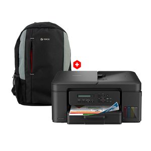 Combo: Impresora multifuncional Brother DCP-T730DW InkBenefit Tank Wi-Fi, con conectividad inalámbrica + Mochila TEROS TE-9040NS para laptop de 15.6"