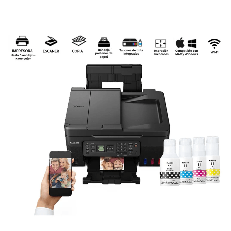 Impresora Multifuncional Canon G4170 WiFi