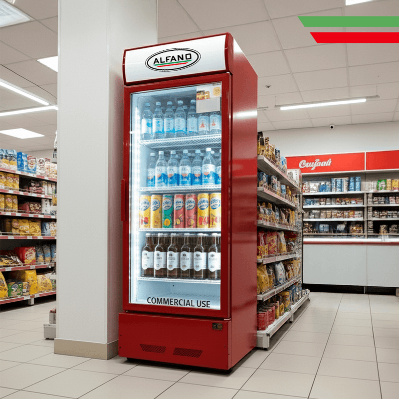 Vitrina exhibidora Alfano 350 litros