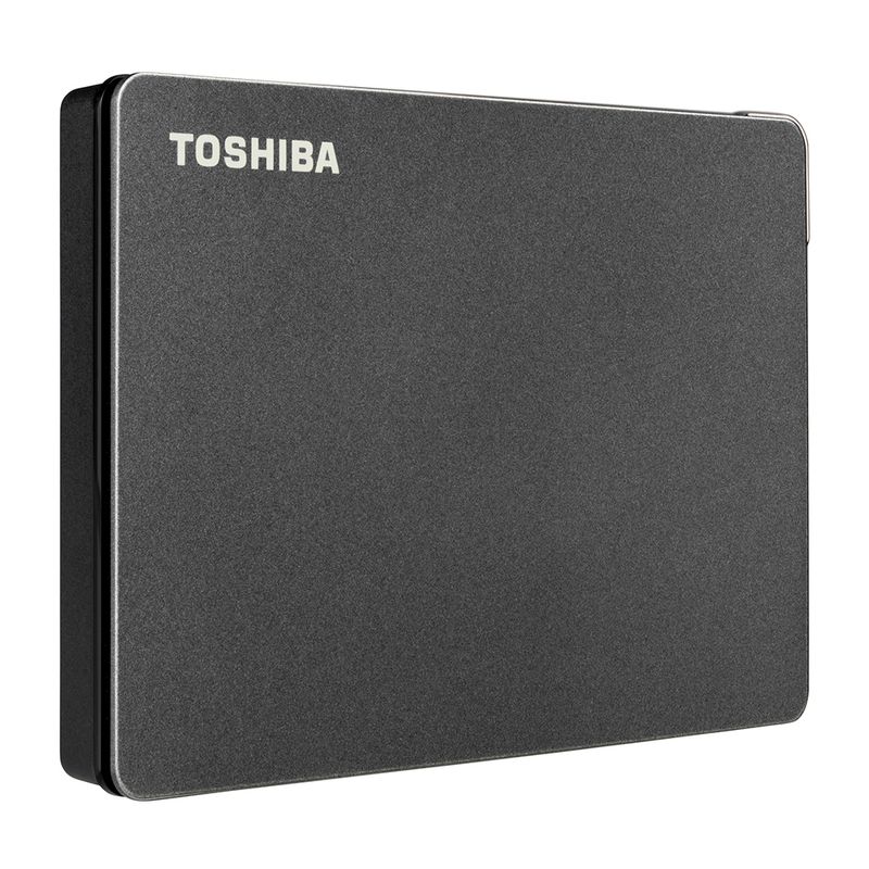 Disco duro externo Toshiba Canvio Ready 2TB Negro Frontal-oblicuo