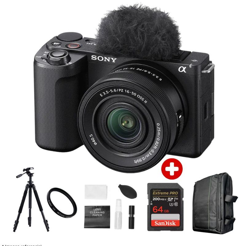 Cámara Sony ZV-E10 II + 16-50mm II Kit Ultimate